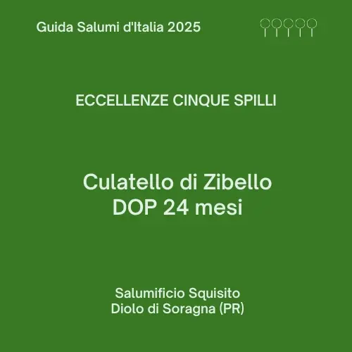 CULATELLO 5 SPILLI 2025